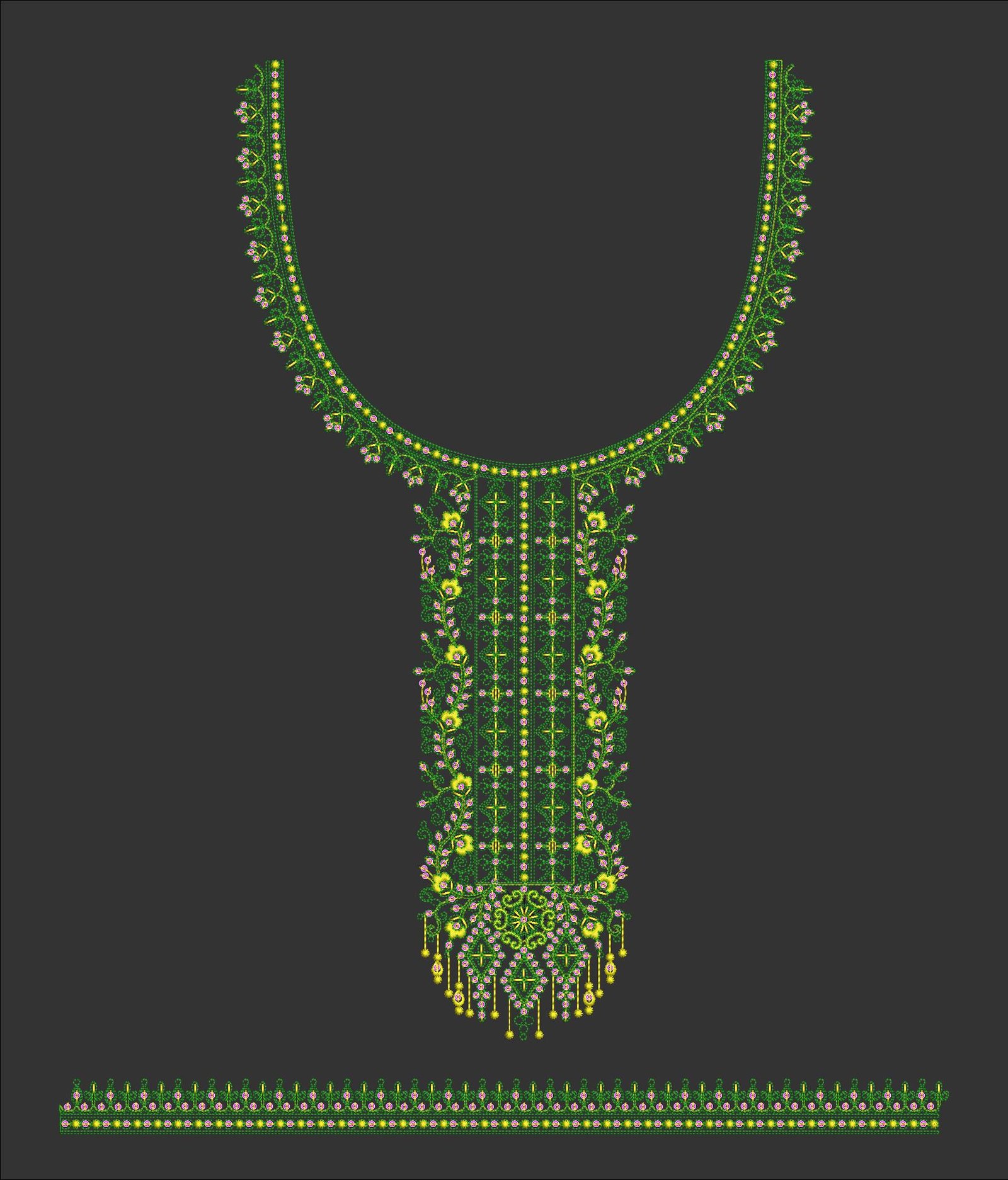 Cording and sequince design
