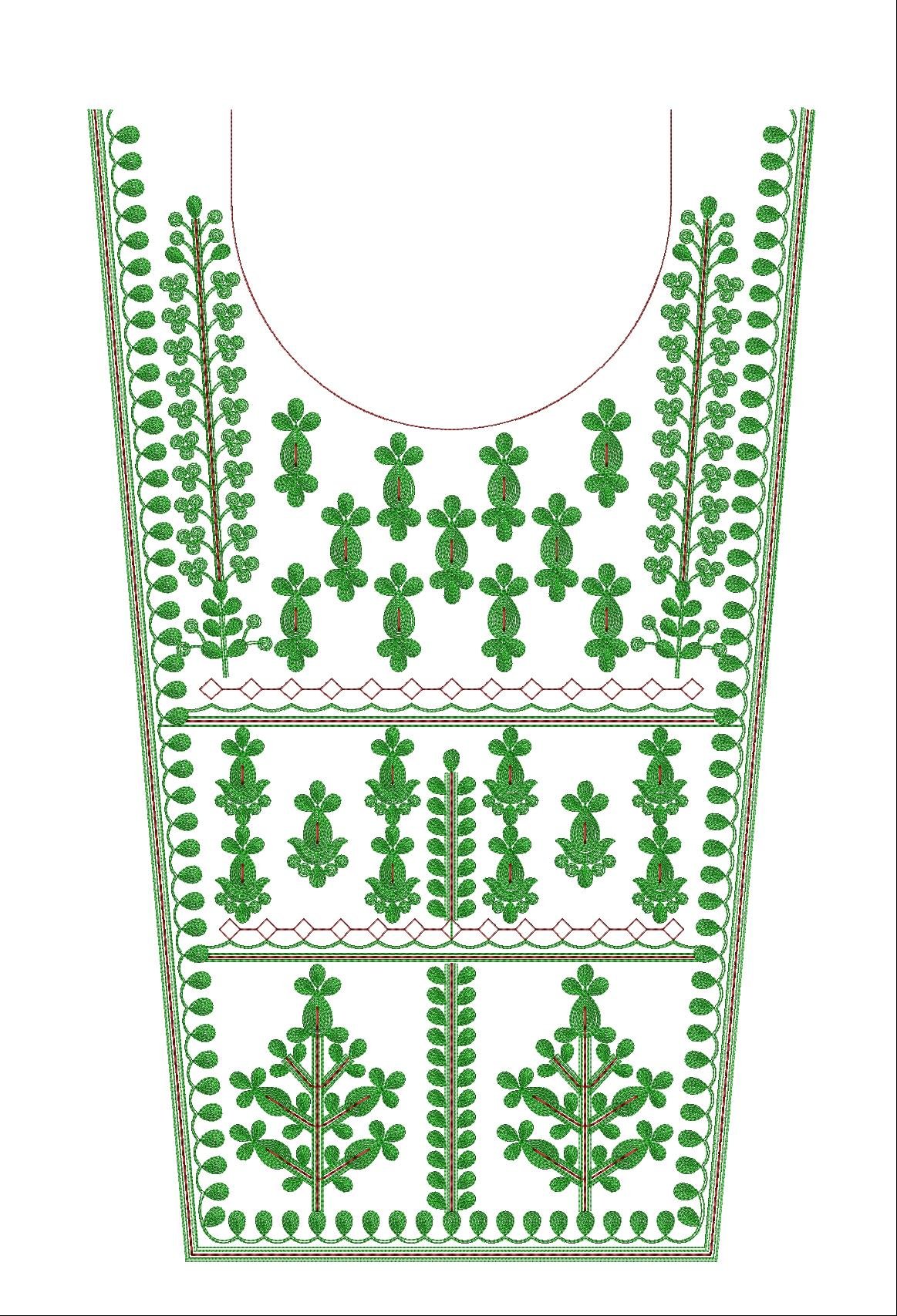 Cording Neck