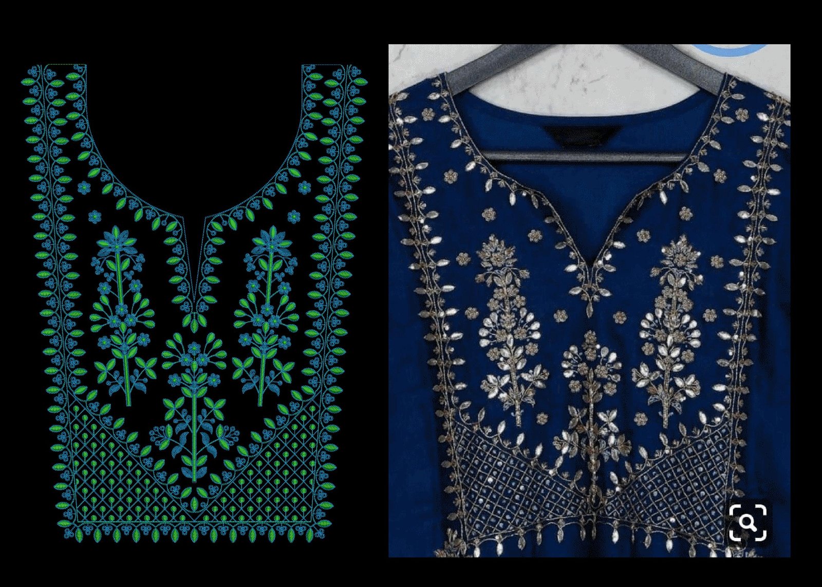 Cording Neck