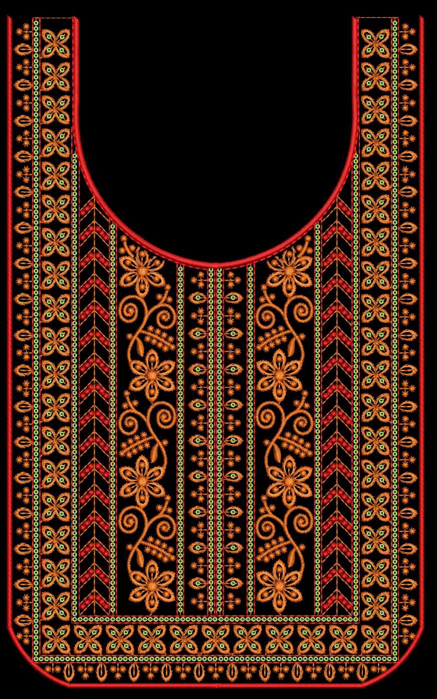 Sequince Neck Design
