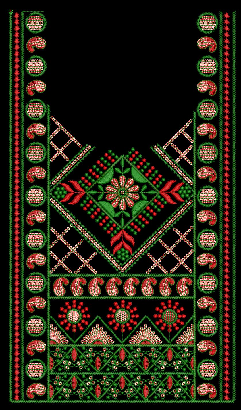 Sequince Neck Design