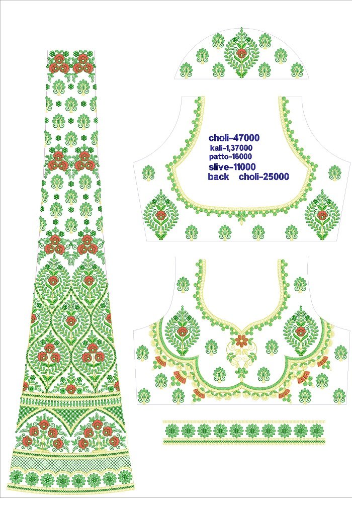 ghaghara choli