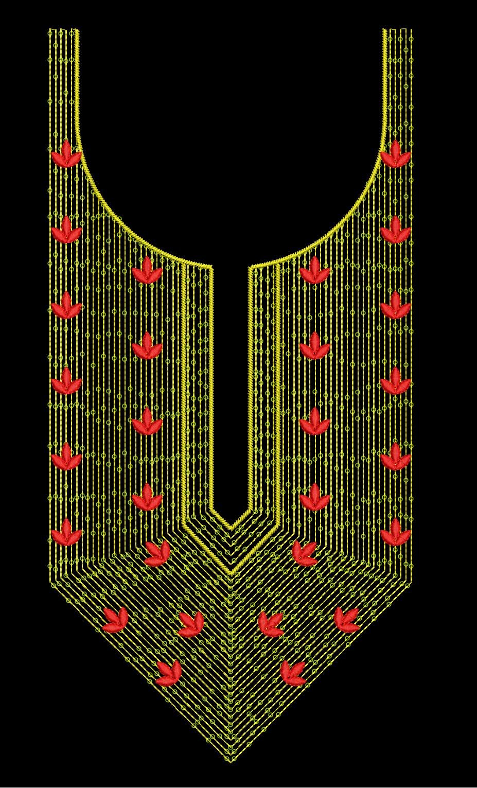 fancy kurti  neck