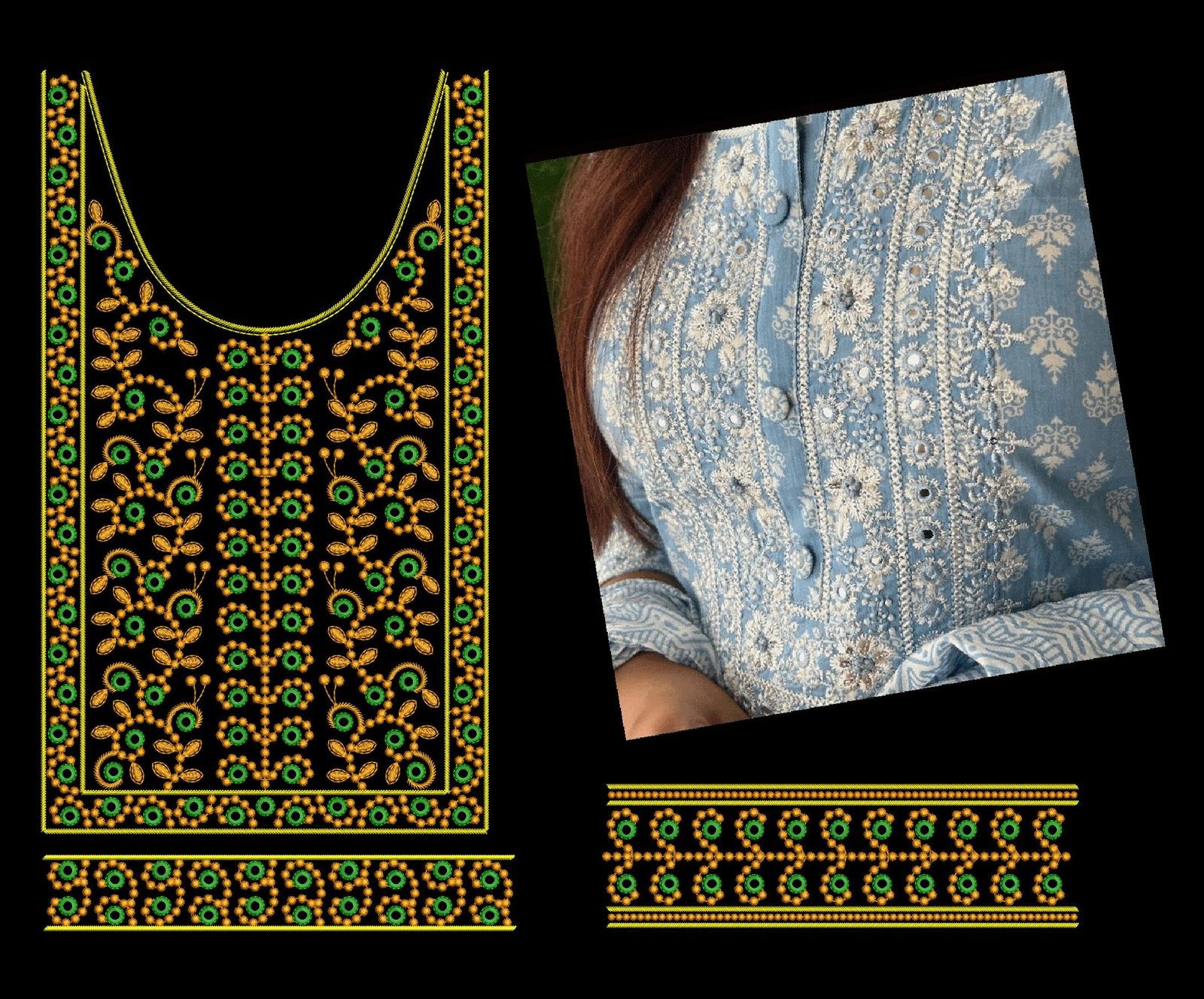 fancy kurti