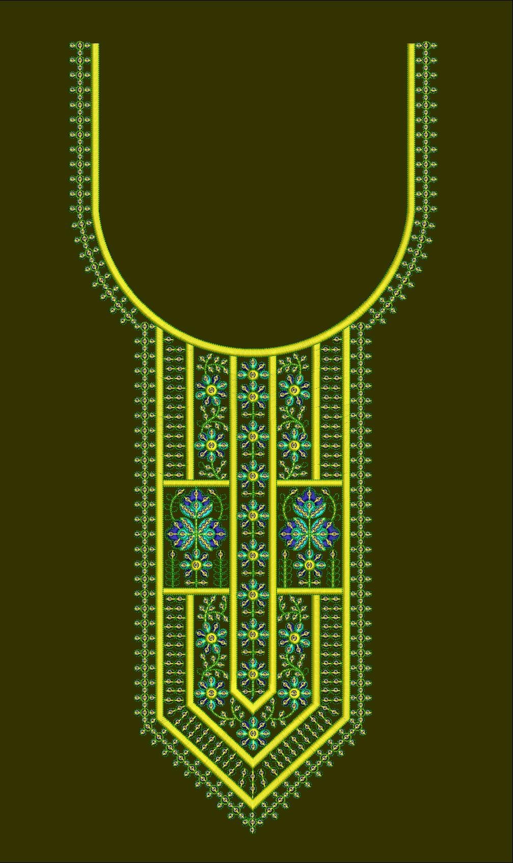 fancy kurti neck