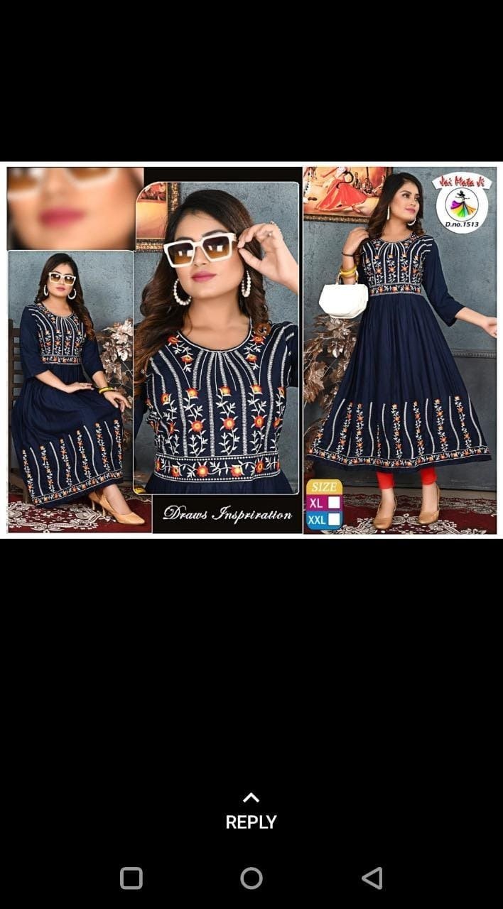 fancy kurti