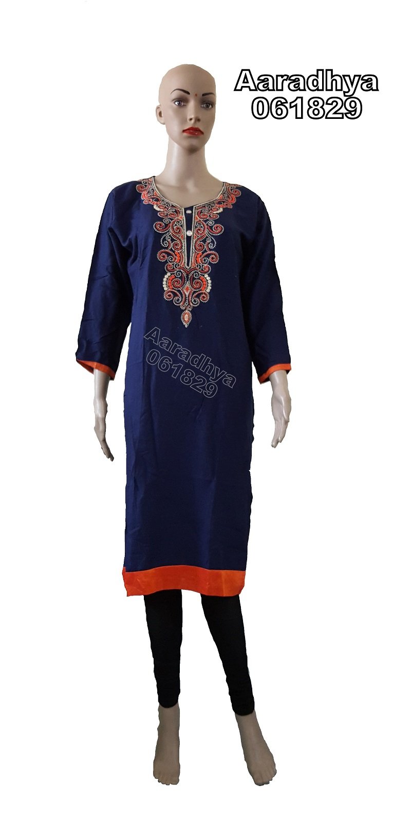 Neck Top Duppata Design