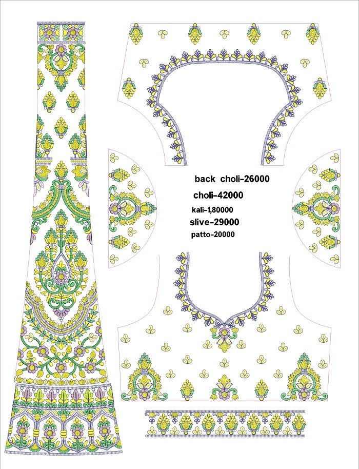 ghaghara choli