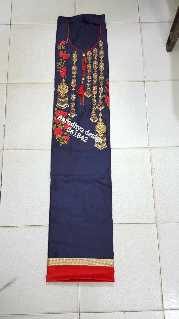 Neck Top Duppata Design
