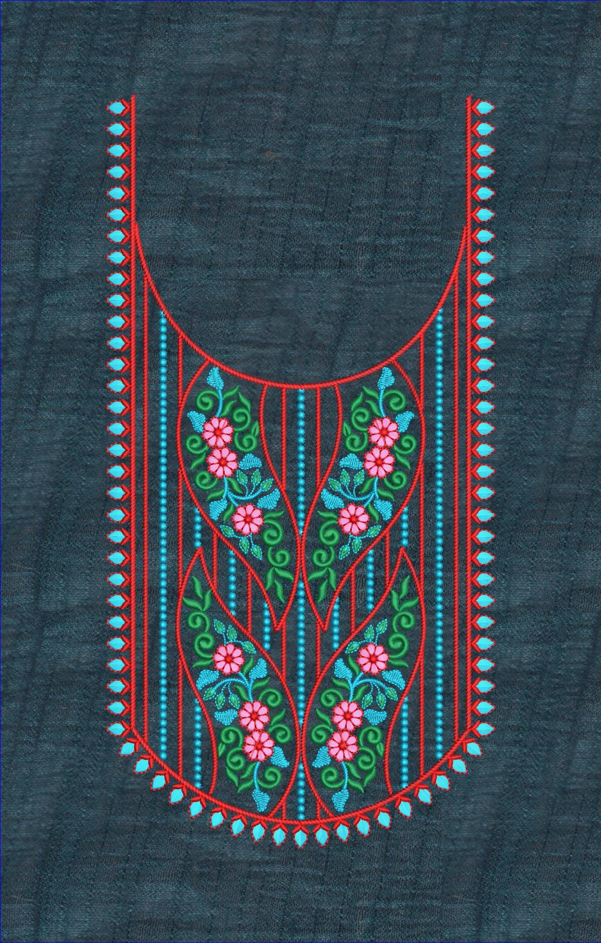 FANCY KURTI  NECK