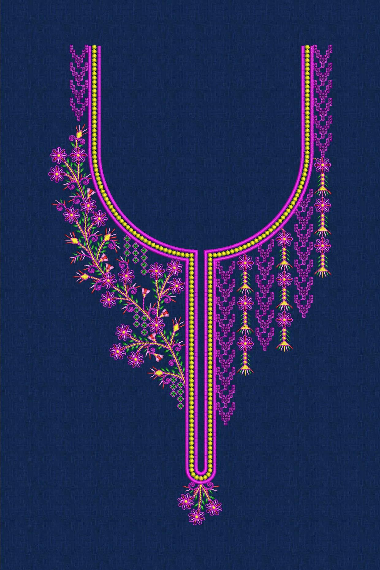 FANCY KURTI  NECK