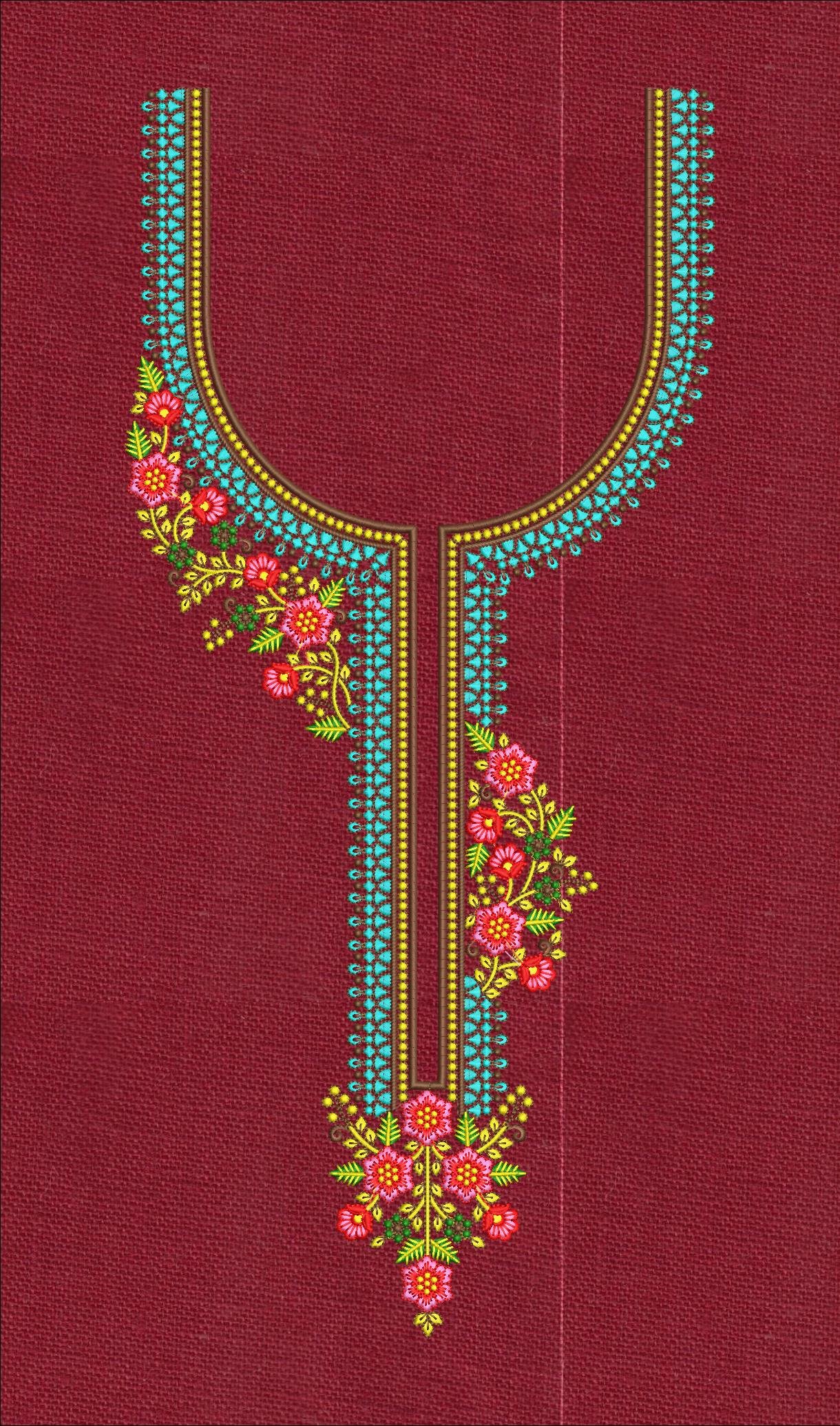 fancy top neck