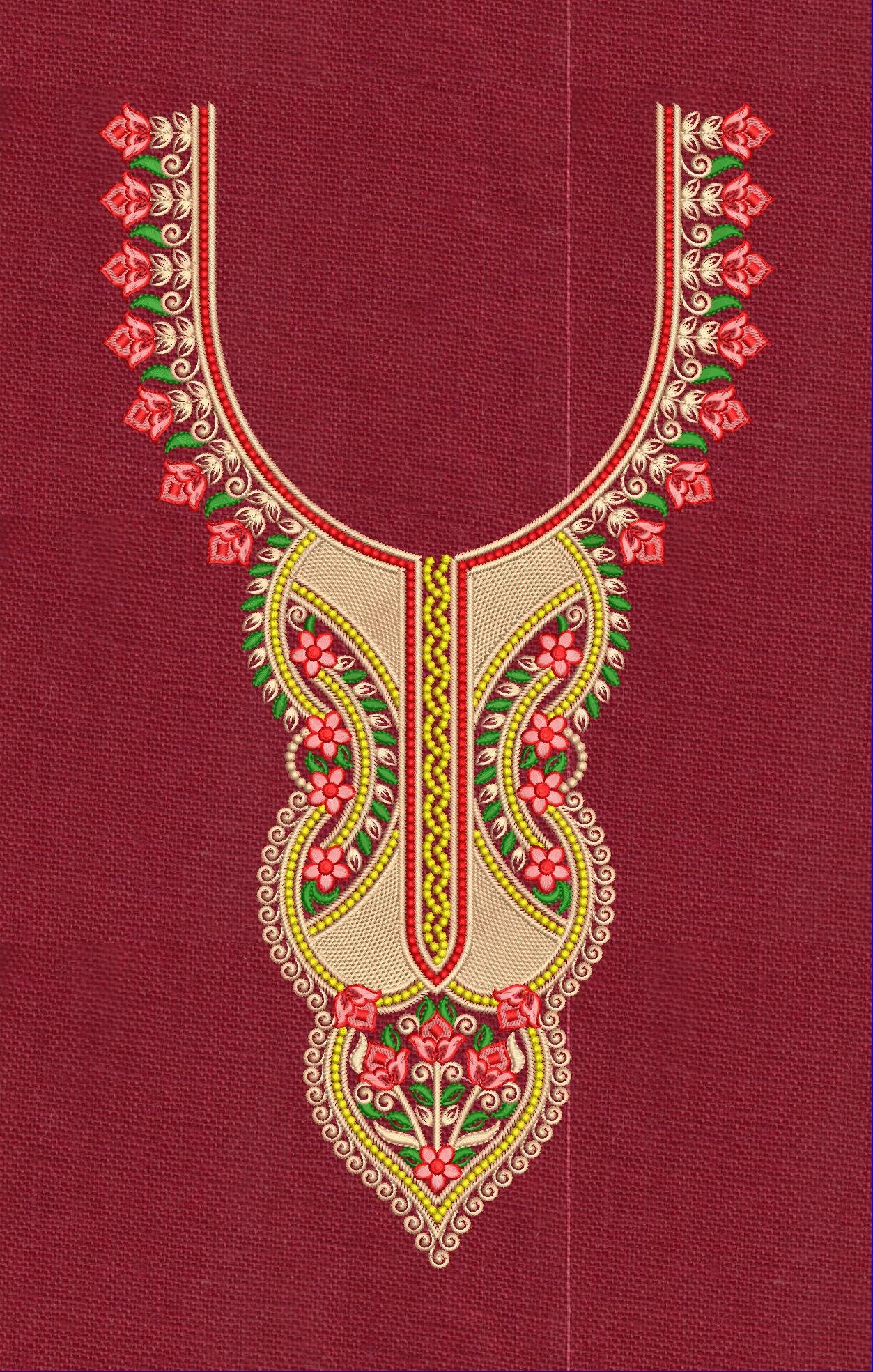 FANCY KURTI NECK