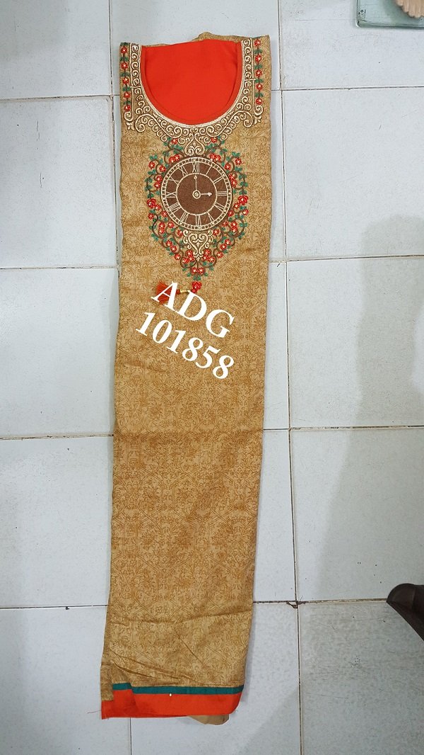 Neck Top Duppata Design