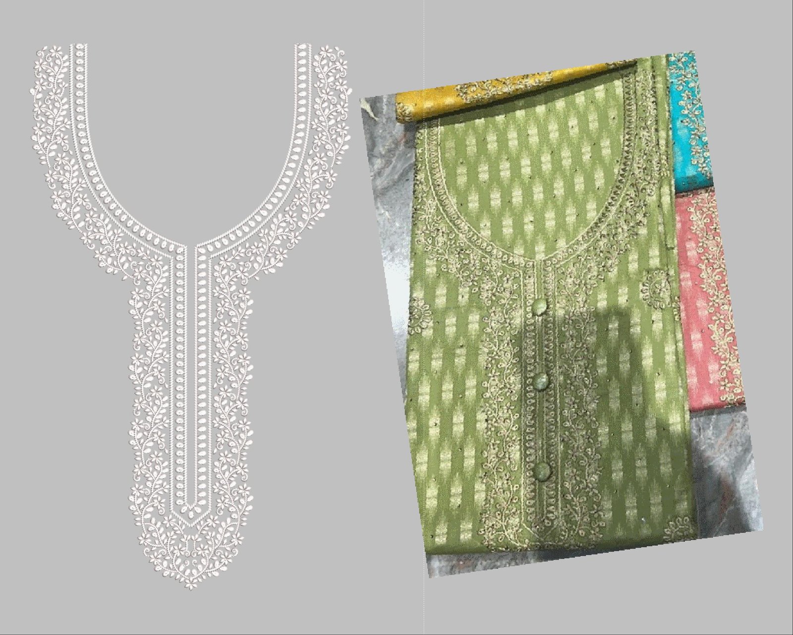 FANCY KURTI NECK