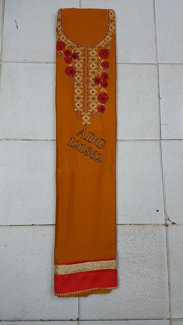Neck Top Duppata Design