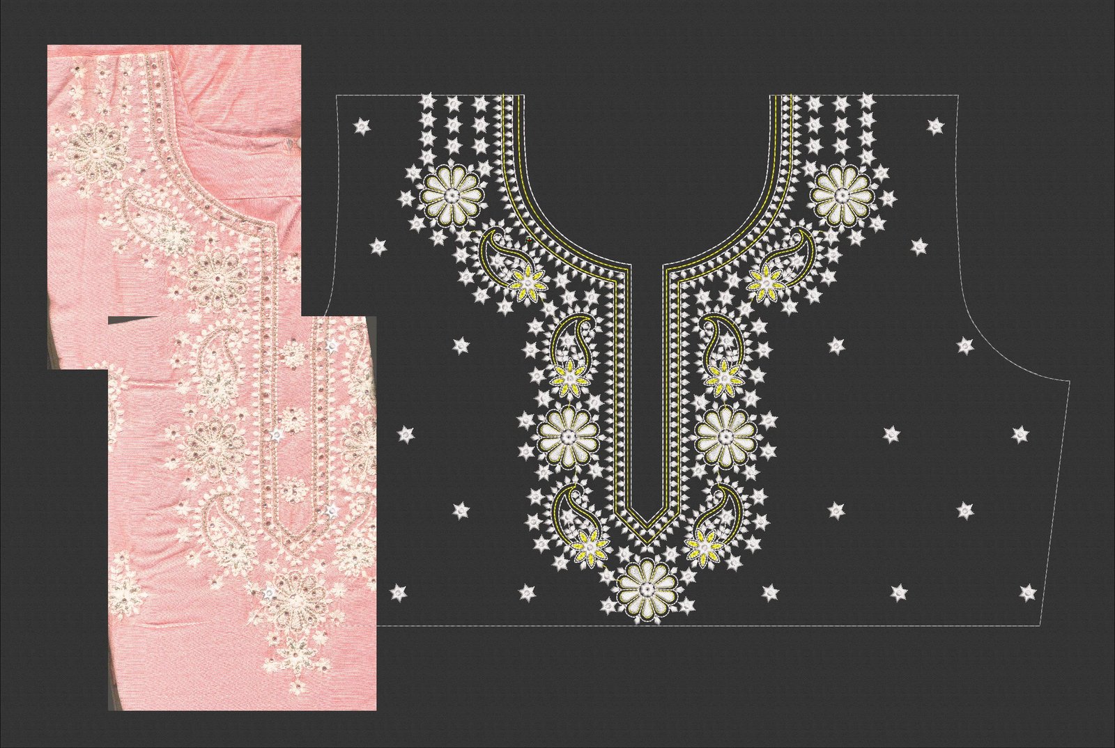 FANCY KURTI NECK