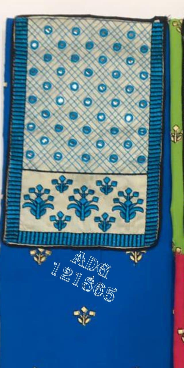 Neck Top Duppata Design