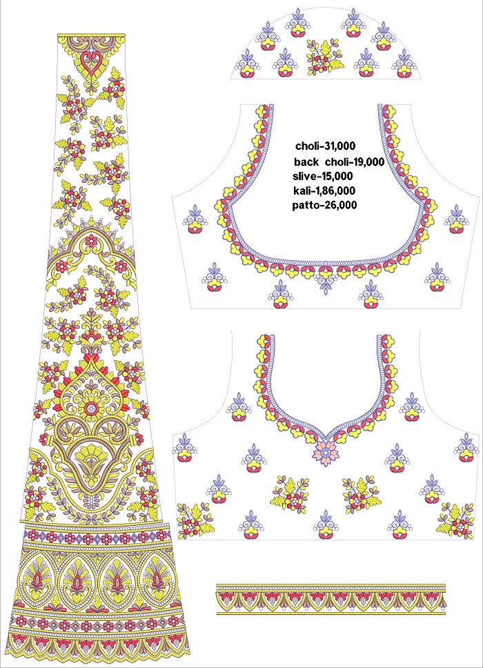 ghaghara choli