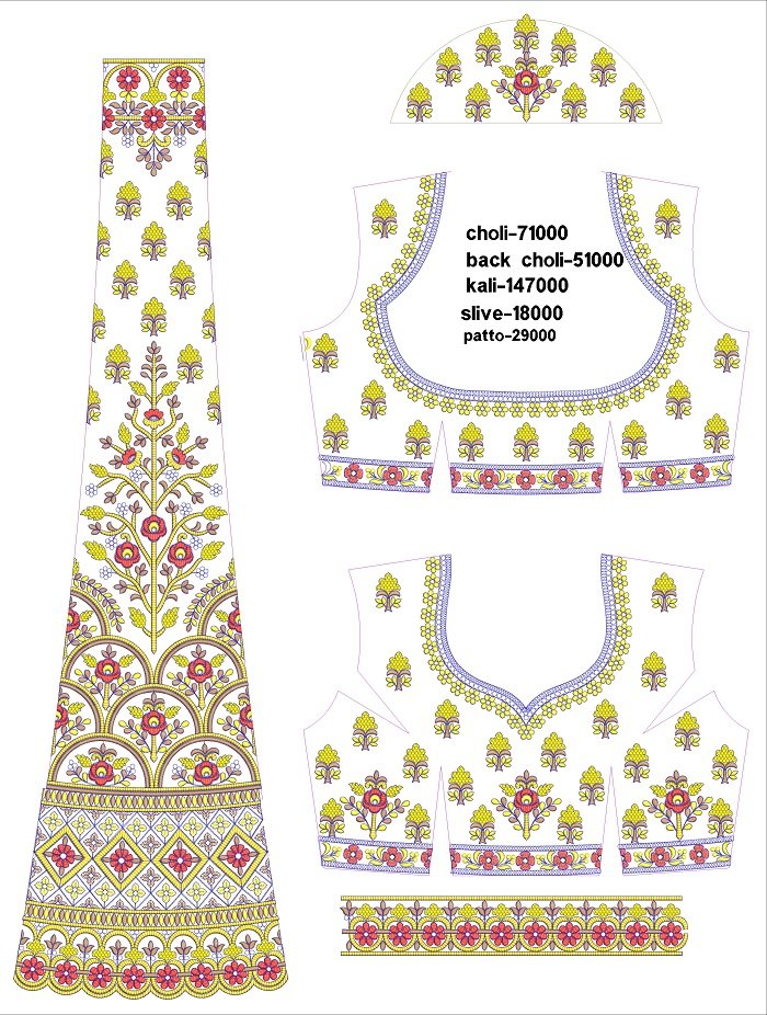 ghaghara choli