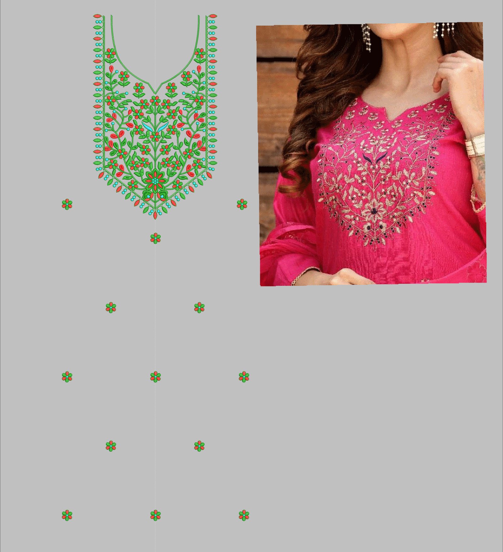 fancy kurti