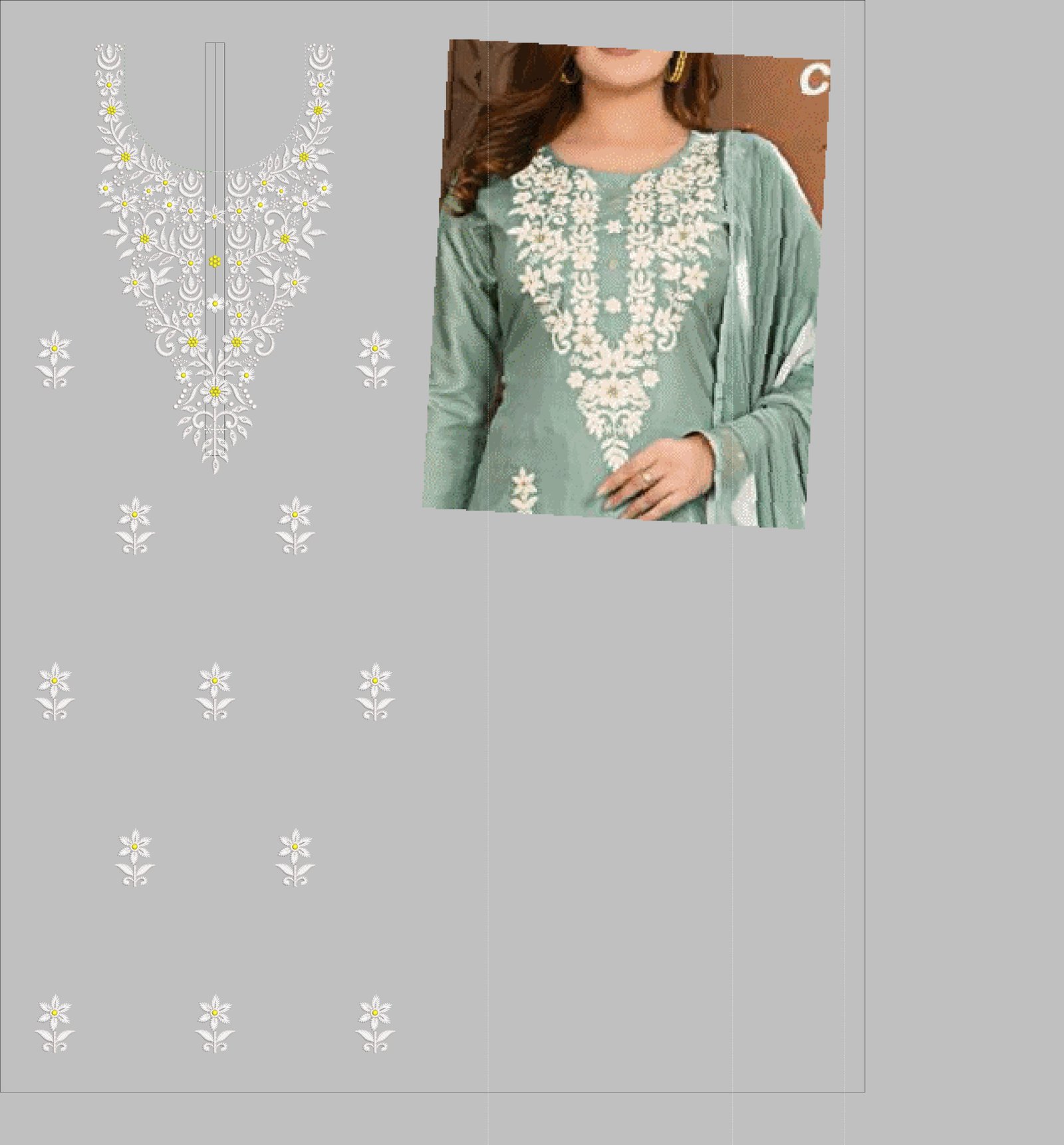 fancy kurti
