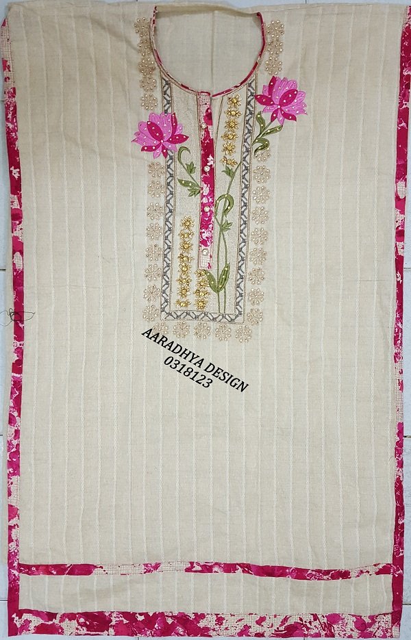 Neck Top Duppata Design