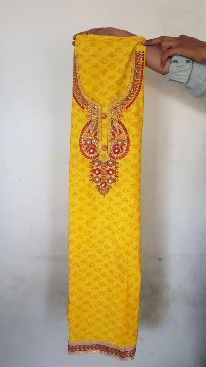 Neck Top Duppata Design