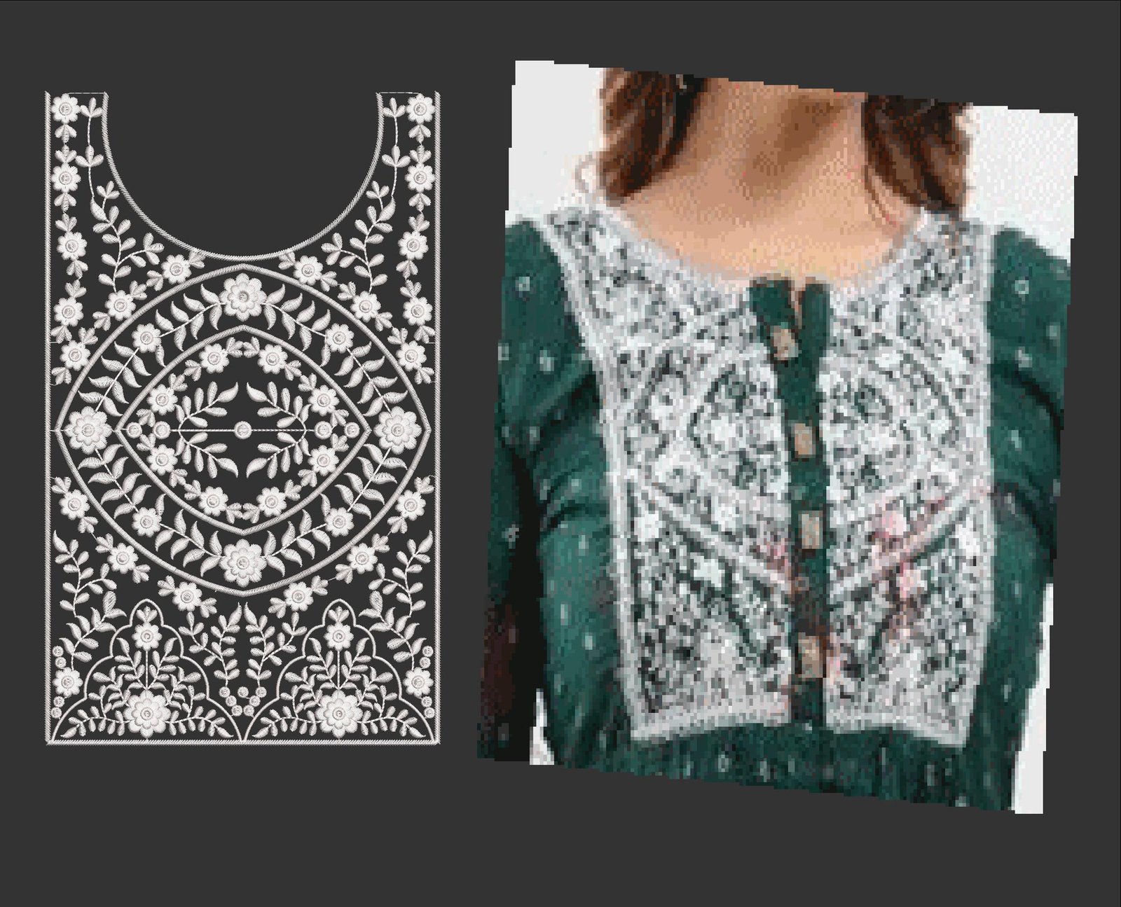 fancy kurti