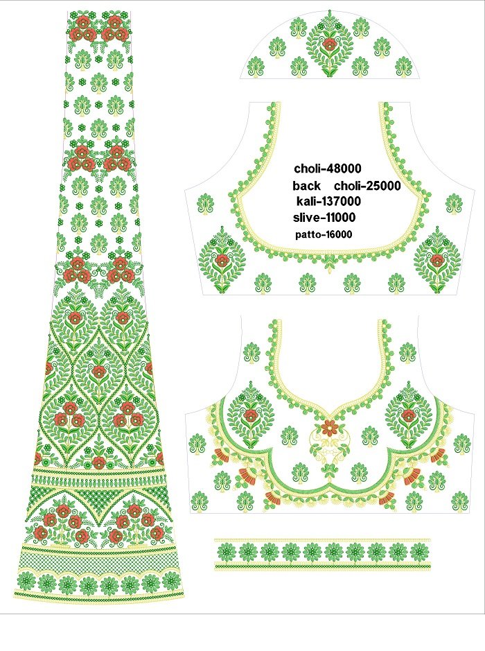 ghaghara choli