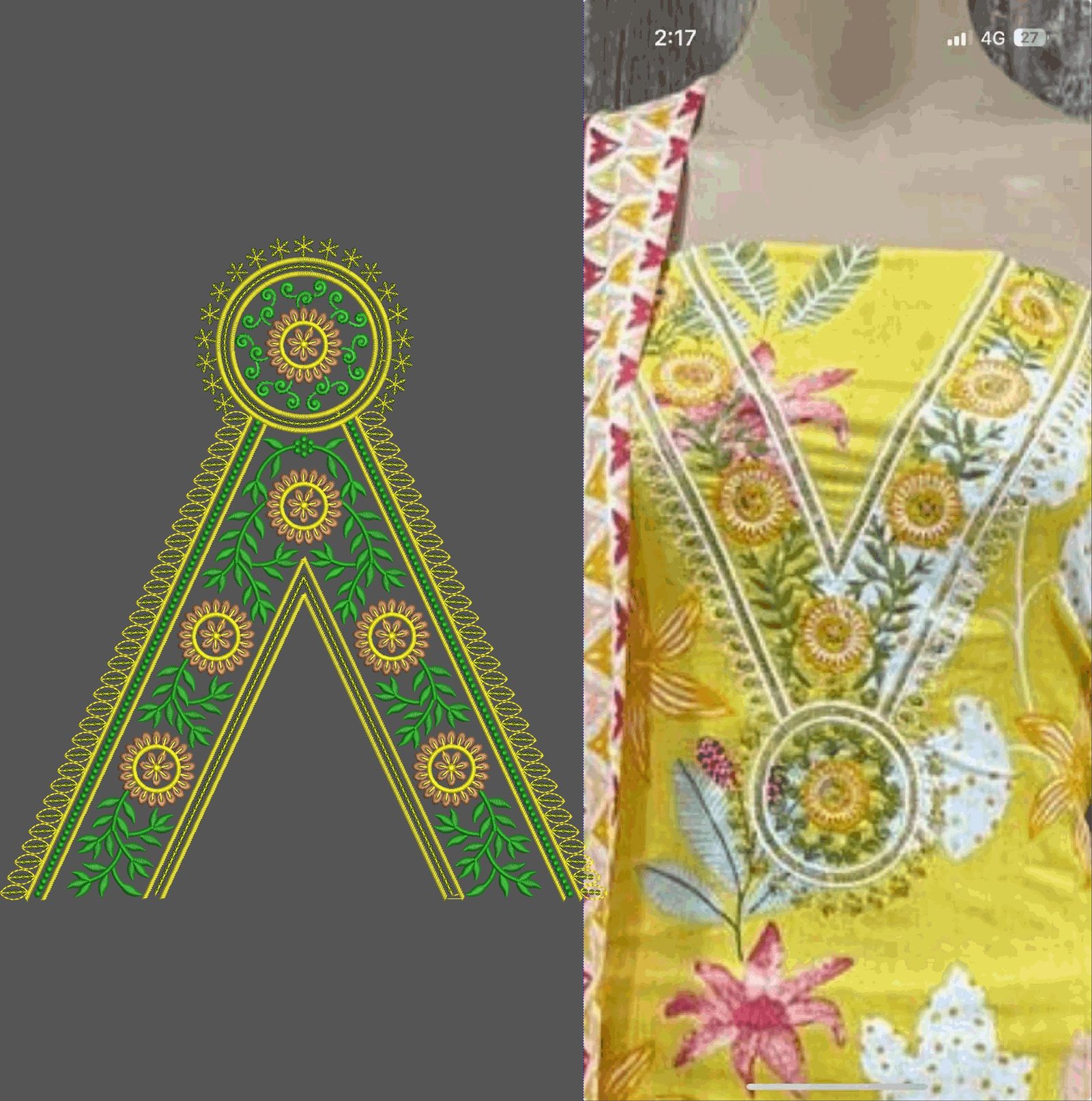 FANCY KURTI NECK