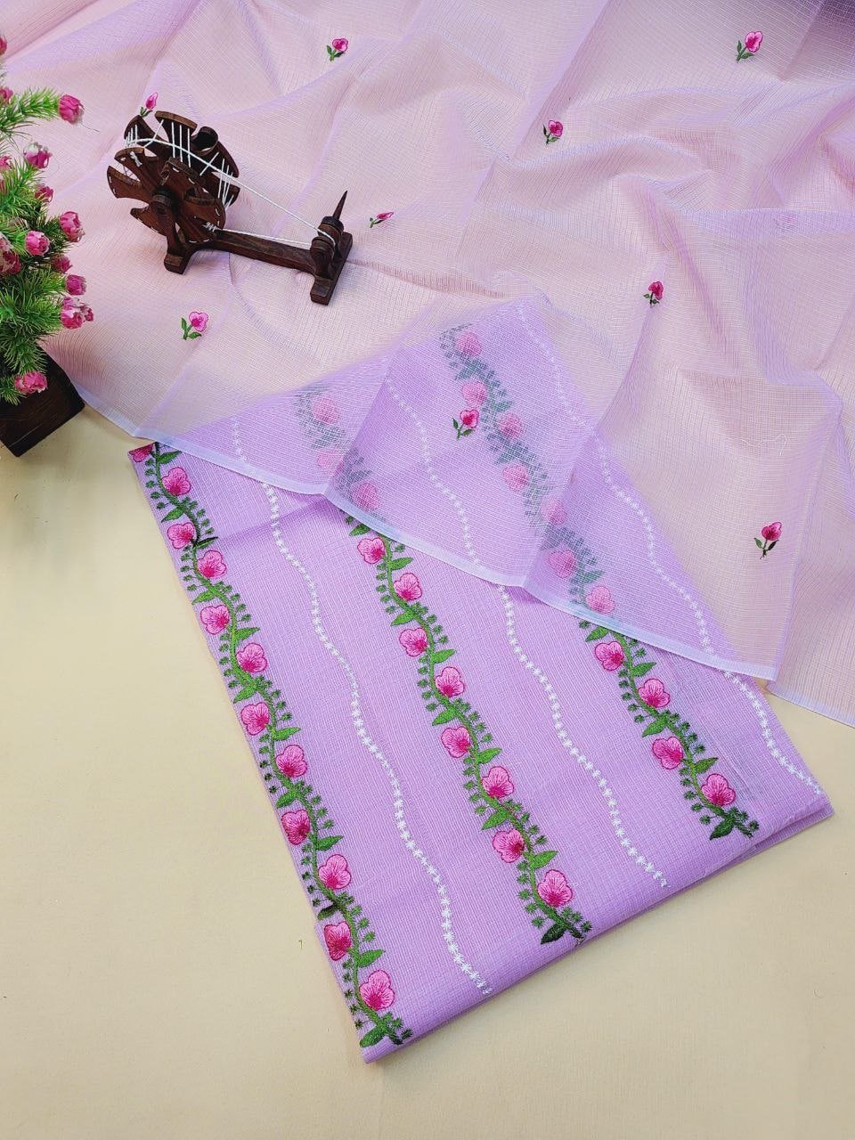 Fancy top & dupatta