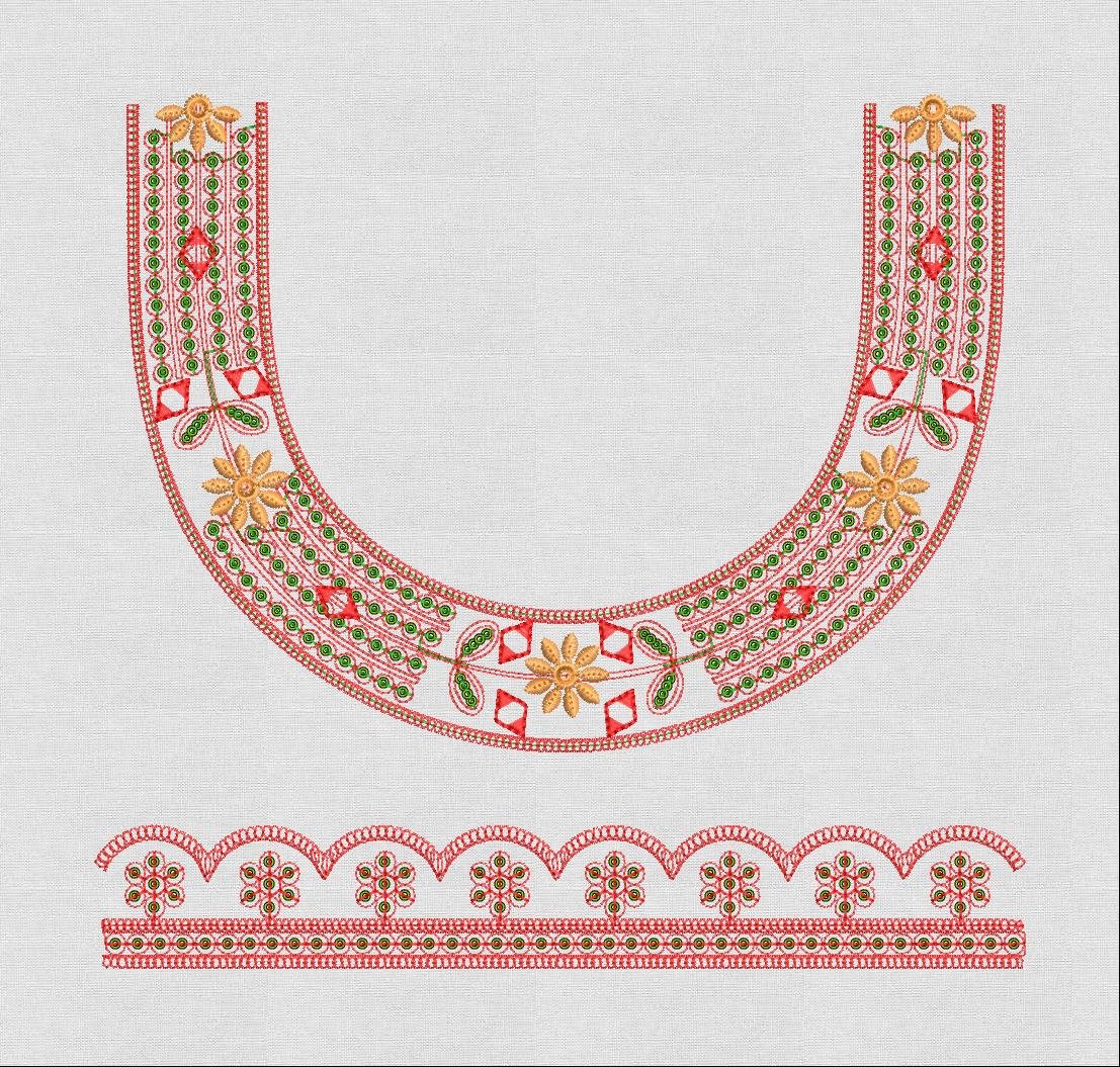 FANCY KURTI NECK