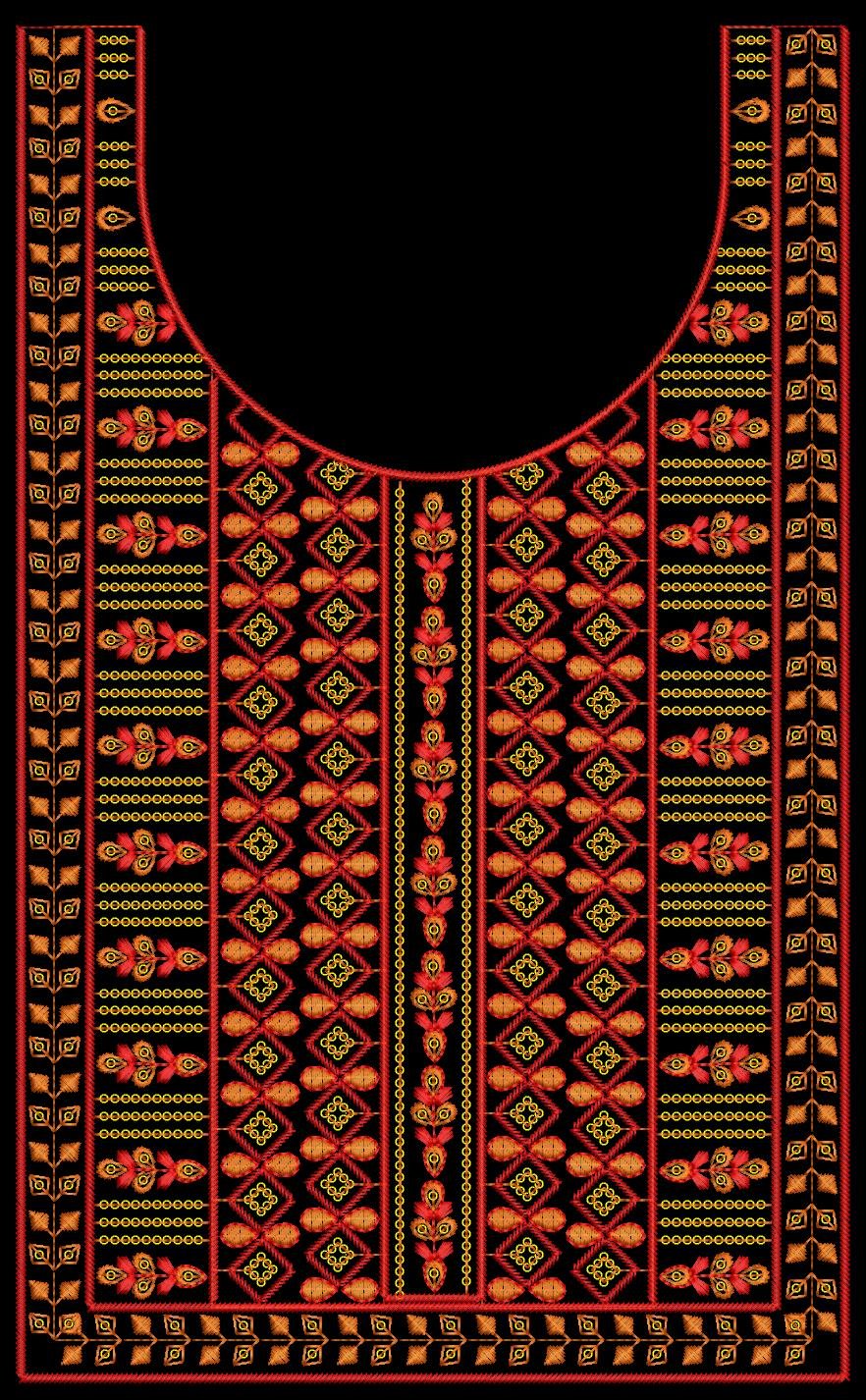 FANCY KURTI NECK