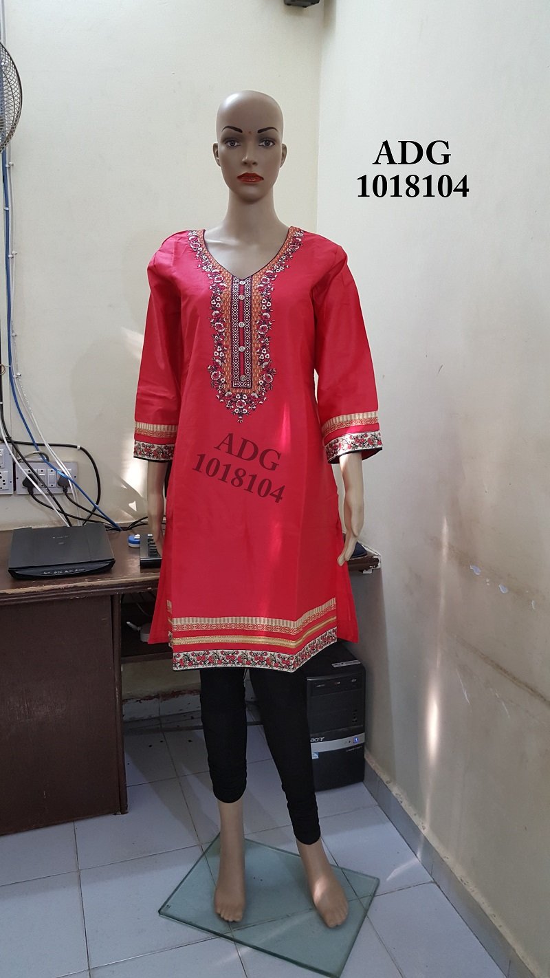 Neck Top Duppata Design