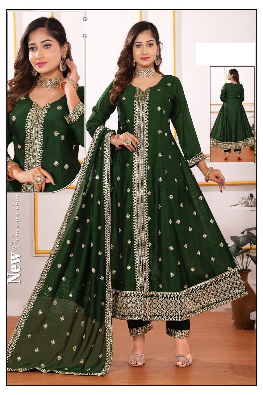 Fancy top & dupatta