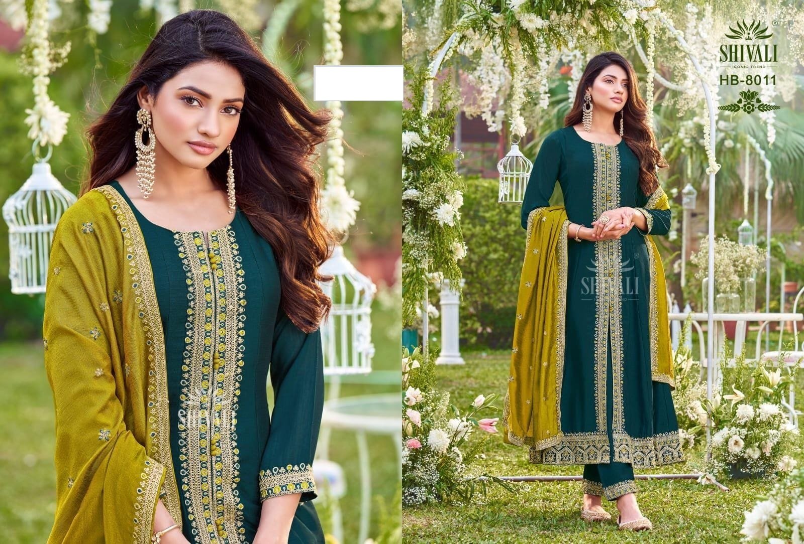 Fancy top & dupatta