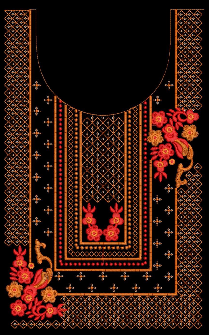 FANCY KURTI NECK