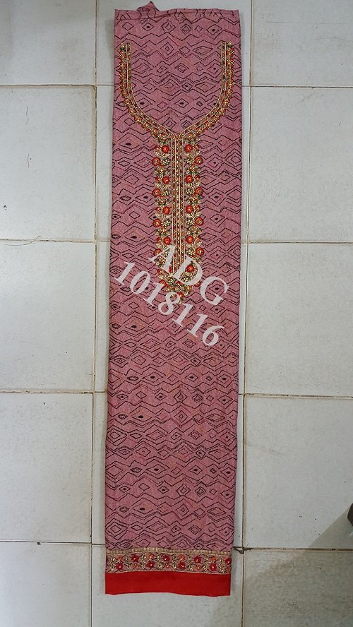 Neck Top Duppata Design