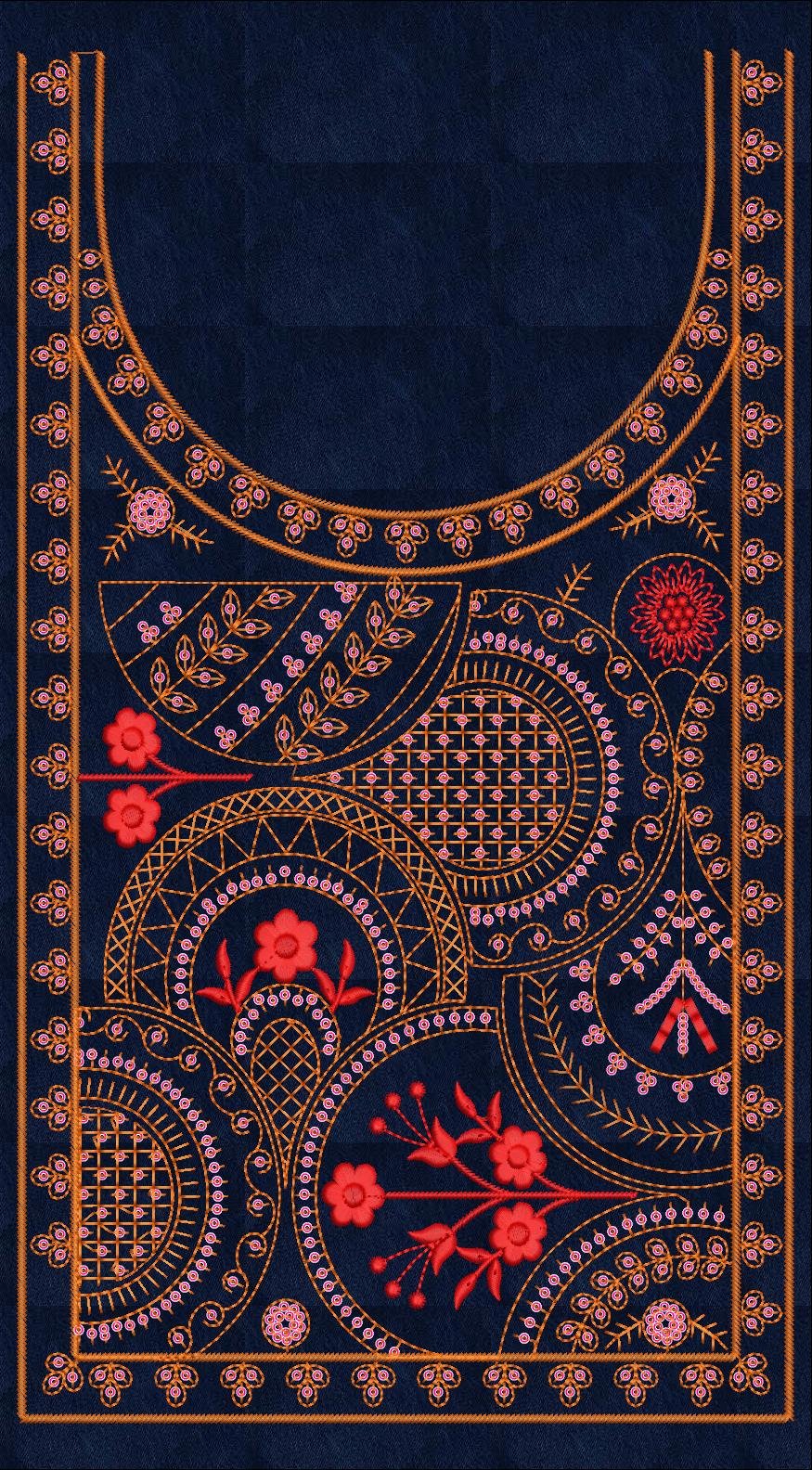 FANCY KURTI NECK