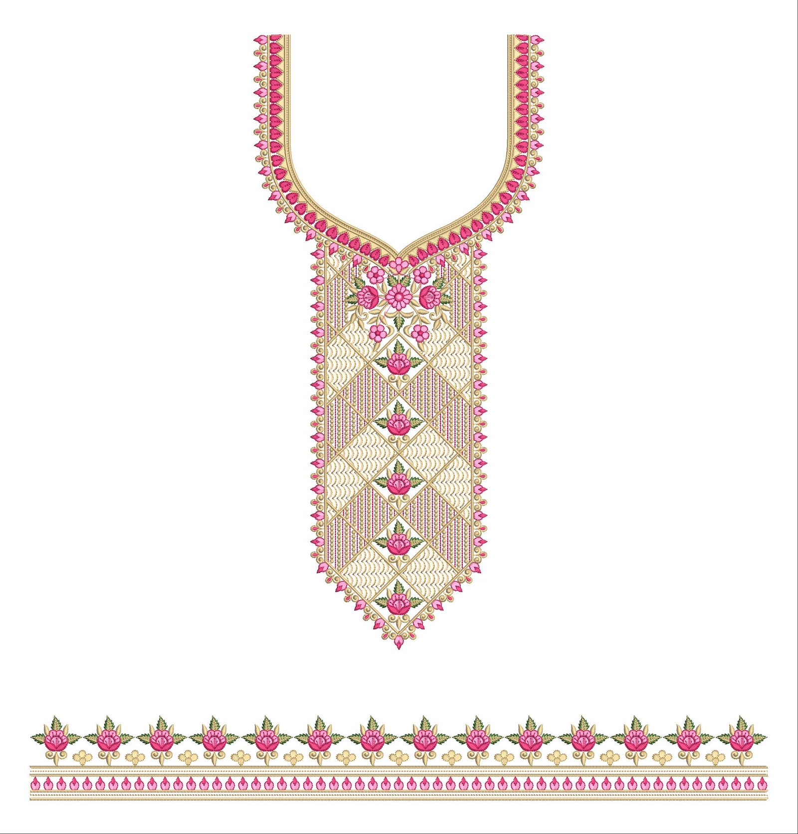 FANCY KURTI NECK