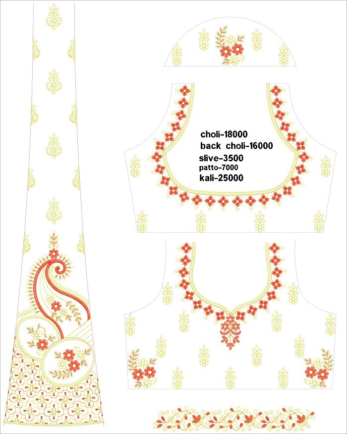 ghaghara choli