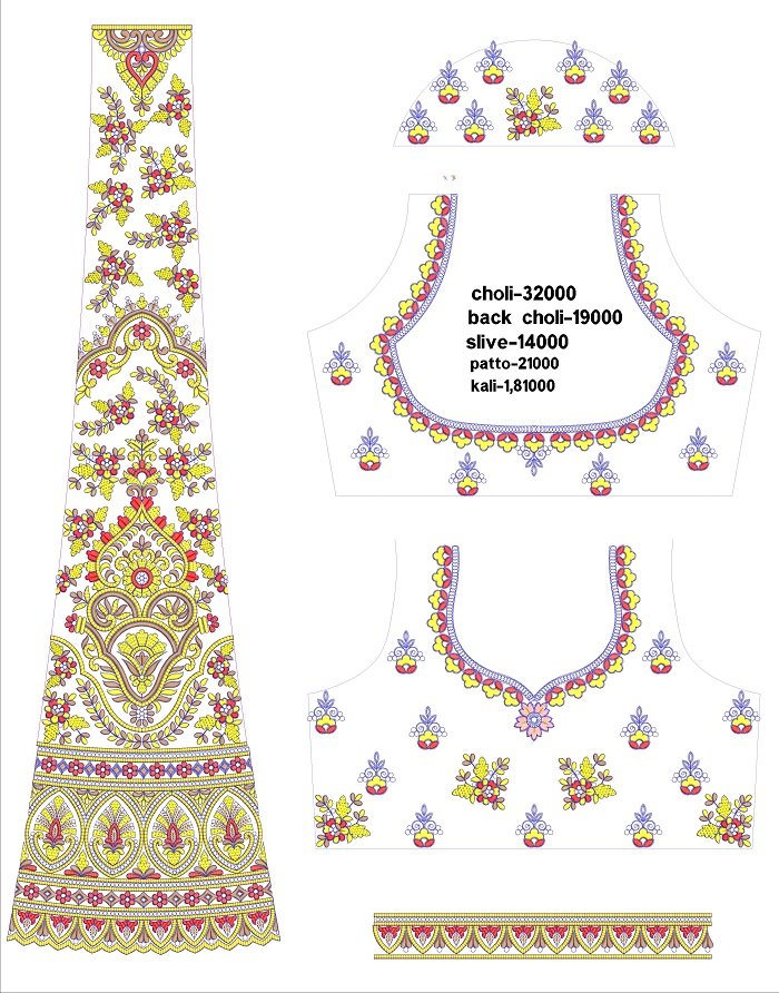 ghaghara choli