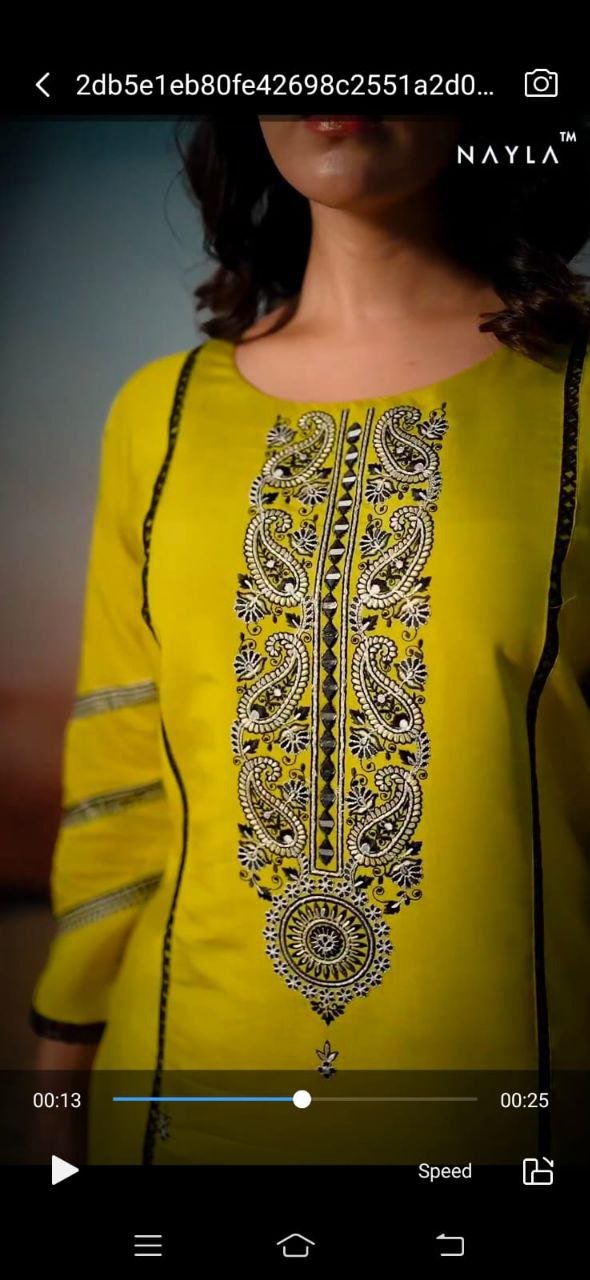 FANCY KURTI NECK