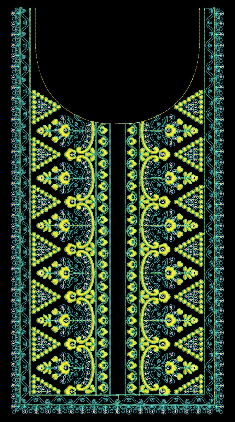 FANCY KURTI NECK