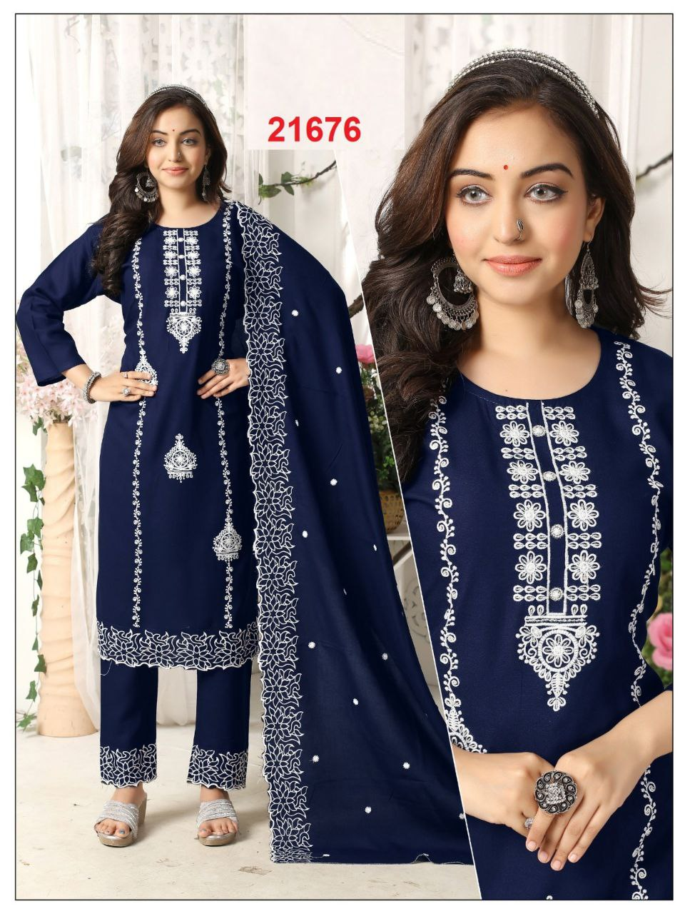 fancy top penal & dupatta