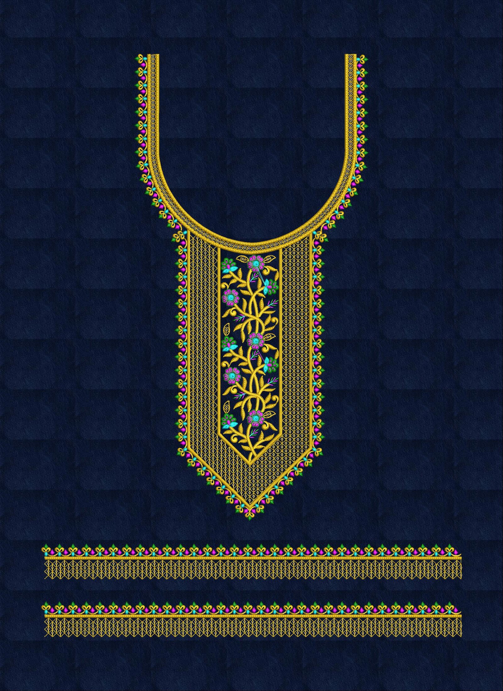 FANCY KURTI NECK