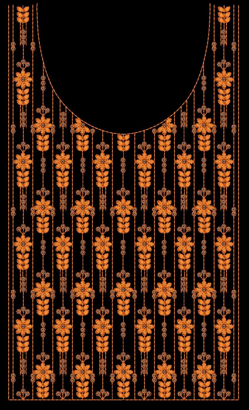 fancy kurti neck
