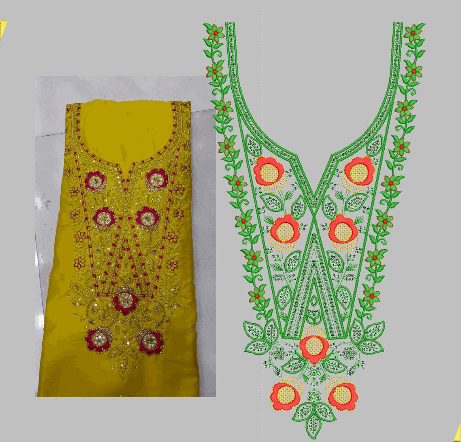 FANCY KURTI NECK