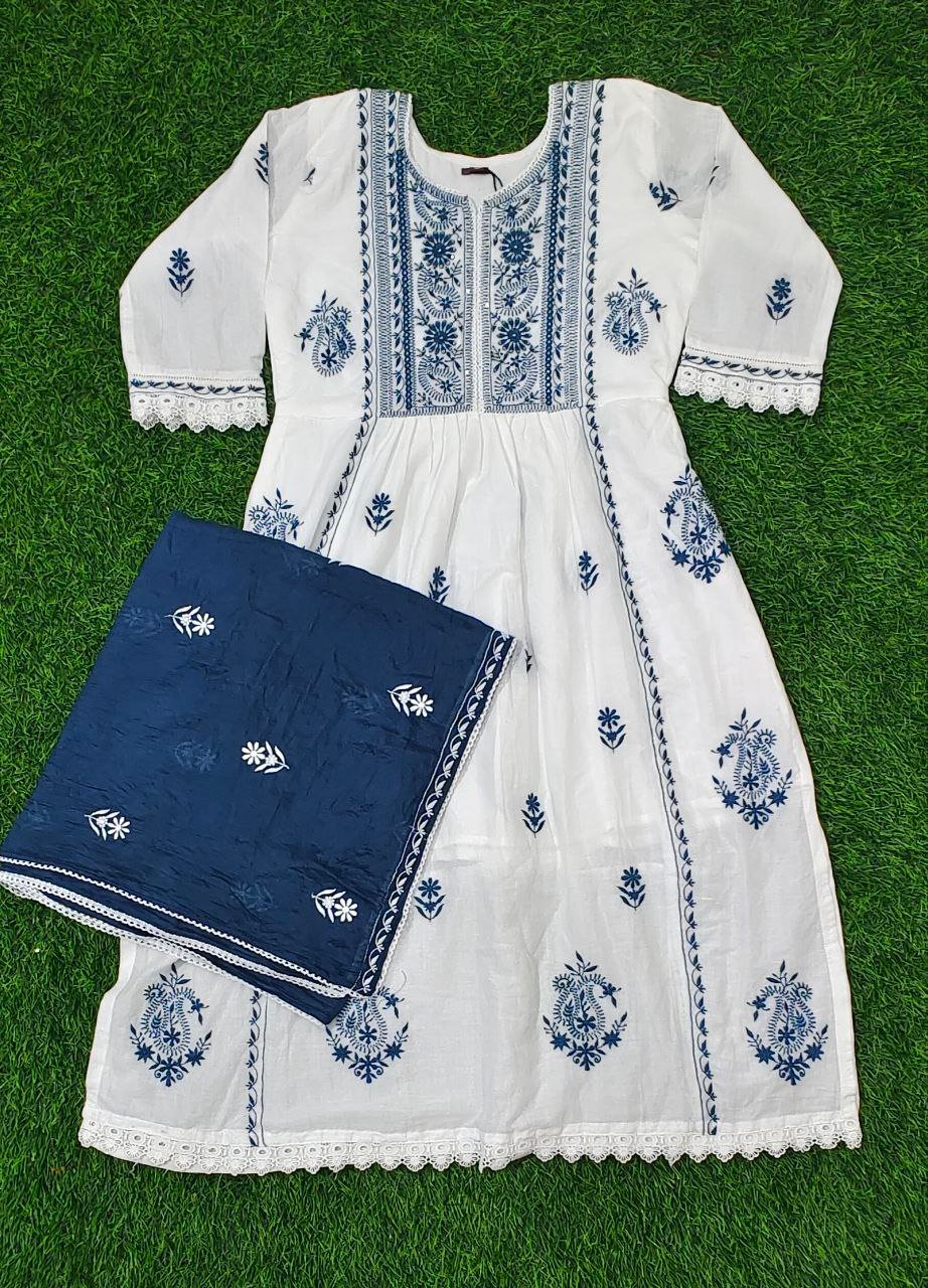fancy kurti neck